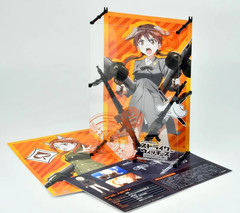 TomyTec Little Armory 1/12 AUTO LASW02 Strike Witches RTB MG4S Model Kit