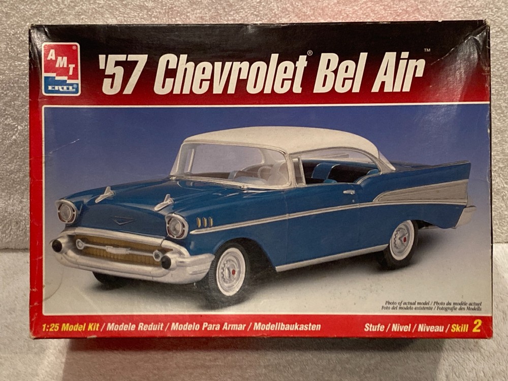 1957 Chevrolet Bel Air – 1:25 Scale Model Kit – AMT/ERTL Item #8315