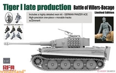 Rye Field 5101 1/35 TIGER I Late Battle of Villers-Bocage Zimmerit & Panzer Ace