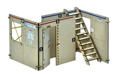 TomyTec Little Armory 1/12 LD023 Shoot House A Plastic Model Kit