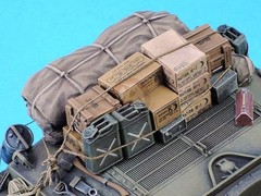 Legend 1/35 Engine Deck Stowage & Accessories M4A3 Sherman Tank (w/Decal) LF1447