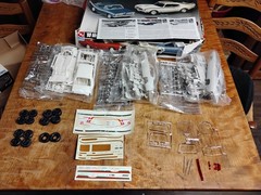 Vintage AMT 69 Muscle Cars Super Set Model Inside sealed