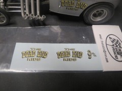 The Dead End Kids AA/FA 1/25 Decal from Fremont Racing Specialties