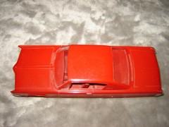 1967 Dealer Promo car Red Colored Chrysler 300 Ex Cond Missing Hood Ornament
