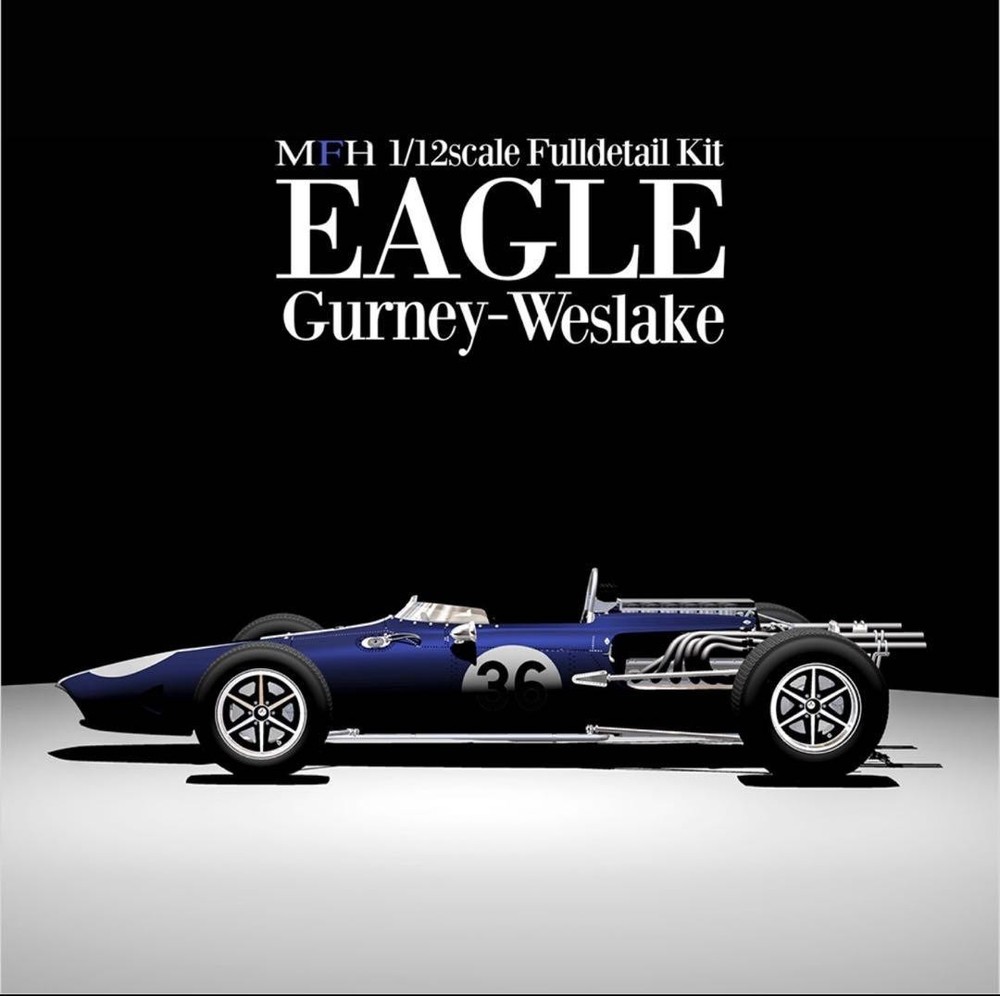 Near Mint Model Factory Hiro Eagle Gurney-Weslake K510 1/12 Ver.B: 1967