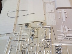 Amt 125 Pup Trailer 28 Ft Plastic Model Parts
