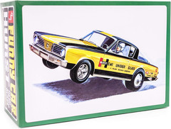 Skill 2 Model Kit 1966 Plymouth Barracuda Funny Car Hemi under Glass 1/25 Scale