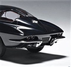 Corvette Chevrolet 55Chevy57StingRay18Race Car1967Built1957Metal Model 1 24 1963