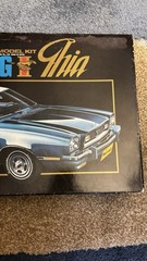 NITTO KAGAKU 1/16 1974? FORD MUSTANG II GHIA MODEL KIT UNBUILT 545-2000 RARE