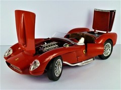 Ferrari Classic Custom Built Metal Model Concept 1 Hot Rod 12 Race 24 Promo Car