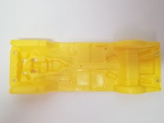 1974 Plymouth Cuda CHASSIS / FLOOR from AMT 1:25 Model Kit 74 Barracuda