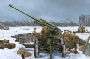 Trumpeter 02341 SOVIET 52-K 85mm AIR DEFENSE GUN M1939 EARLY 1:35 Model Kit