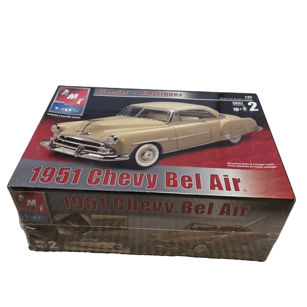 AMT 31923 1951 Chevy Bel Air 1/25 Brand New Sealed Model Kit