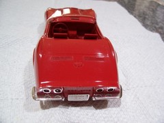 Chevrolet–1968 CORVETTE Convertible Dealer Promo Model Car–Damaged