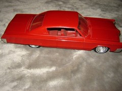 1967 Dealer Promo car Red Colored Chrysler 300 Ex Cond Missing Hood Ornament