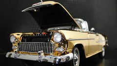 55 1955 Chevy Classic Race Car 24k Custom Built Metal Model Hot Rod57 1957