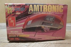 AMTRONIC, Futuristic Vehicle, AMT T363-300, c 1969 Unbuilt, Complete, Very Clean