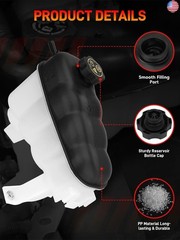 603-054 Engine Coolant Expansion Reservoir Tank with Cap Compatible with Chevy
