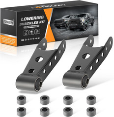 1-2 Inch Suspension Rear Drop Lowering Shackles Kit Fit for Chevy Silverado GMC