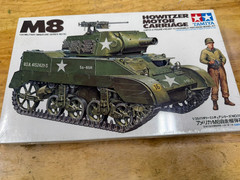 Tamiya M8 Howitzer Motor Carriage 1/35 TANK Model Kit WW2 US ARMY NEW SEALE Box