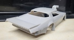 1/24 scale resin 3d printed Outlaw 1977 Trans Am Blown drag body model slot car