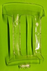 66 1966 Chevy Malibu SS 1/24 Glass Windshield Back Model Car Parts