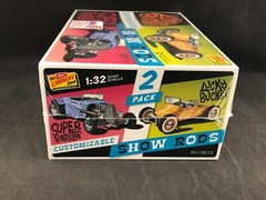Lindberg Lucky Bucket & Super Roadster Customizable Show Rods 1:32 SC Kit HL136