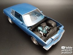 MPC967 – 80 Chevy Monte Carlo With Chopper & Trailer 1:25 Scale Model Kit Sealed