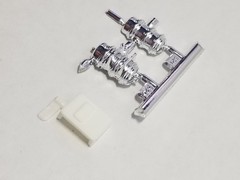 Diamond REO Truck Tractor LUBEREFINER & BRACKET for 1:25 AMT Model Kit