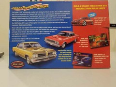Polar Lights 1964 Pontiac GTO Snap Together Plastic Model Kit #6400