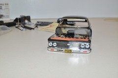 Vintage Monogram 1966 MALIBU SS Junkyard Model Parts Lot Beautiful Paint 1/24