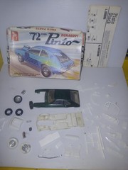 VTG 1972 AMT Ford Pinto “Lil Boss” Runabout T337-225 1/25 Junkyard PARTS ONLY