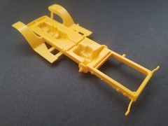 CHASSIS/ FRAME / FENDERS for Beer Wagon Monogram Revell 1:24 Model Kit
