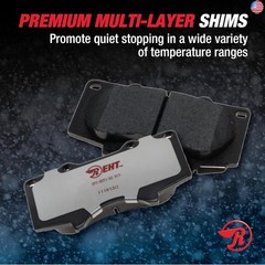 Raybestos Element3 EHT? Automotive Replacement Rear Brake Pad for Selected