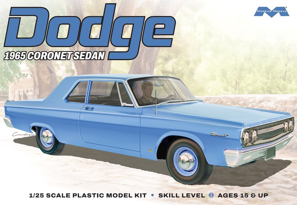 Moebius 1/25 1965 Dodge Coronet Sedan 2461