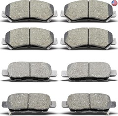 DYZJKWJW D905 D1374 Front Rear Ceramic Brake Pads Set Fit For