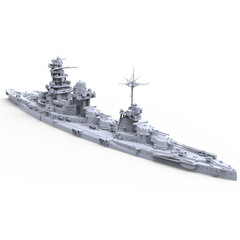 SSMODEL SSC1200701 1/1200 Military Model Kit IJN Ise 1941 Water Line