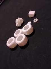 1/25 Dirt Late Model 3D Printed Kit Unassembled Dirt Track Race Car Lucas Oil