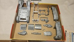 VINTAGE HUBLEY MODEL A FORD ROADSTER Metal Model Kit NO. 854K-300