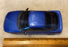 1991 GM CHEVY GEO STORM GSI COBALT BLUE METALLIC PROMO CAR ERTL/AMT