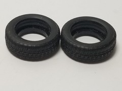GOODYEAR EAGLE ST SKINNY FRONT TIRES from 41 Willys Coupe Revell 1:25 Model Kit