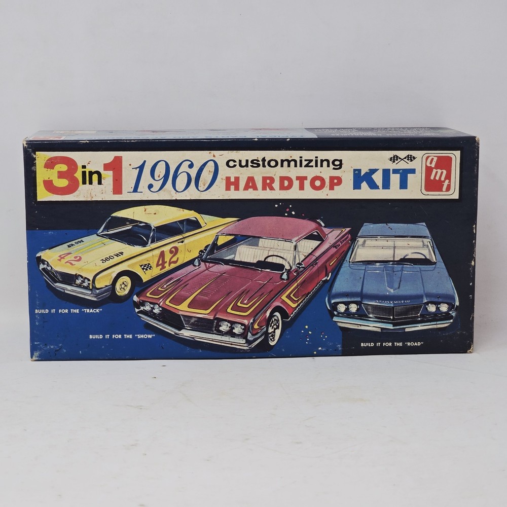 BOX ONLY 1960 AMT 3 in 1 Customizing Hardtop Kit 139 Vintage #139