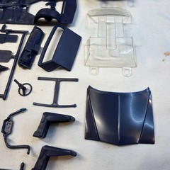 MPC Class Action Monte Carlo Vintage Blue Model Kit Missing Pieces For Parts