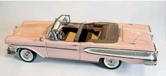 1958 EDSEL CITATION REAR AXLE TIRES & WHEELS from FRANKLIN MINT 1:24 DIECAST