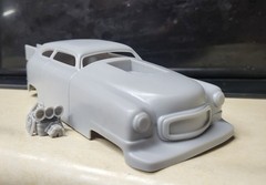 1/24 scale resin 3d printed 1950 Nash Blown Pro Mod drag body model slot car