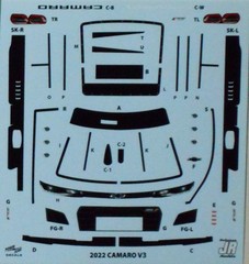 NASCAR DECAL #99 FREEWAY.COM ATLANTA WINNER 2024 CAMARO DANIEL SUAREZ 1/24
