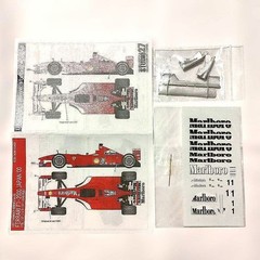 Tamiya 1/20 Ferrari F1-2000 Japan GP Parts Model Kit Collectible 13+ Used