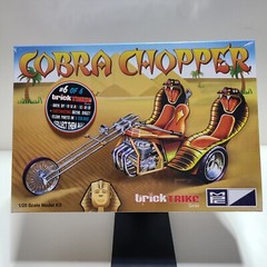 Cobra Chopper #6 of 6 of Trick Bike Series 1/25 Scale Plastic Model Kit.