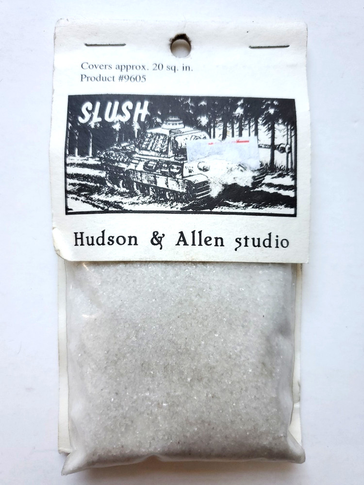 Hudson & Allen SLUSH (Covers 20 sq in) #9605 Diorama Model Making Accessories