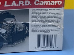 Vintage Revell Tony Foti’s LAPD Chevy Camaro Z28 Released in 1994 Sealed #7423